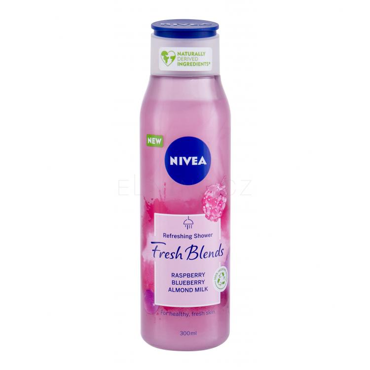 Nivea Fresh Blends Raspberry Sprchový gel pro ženy 300 ml