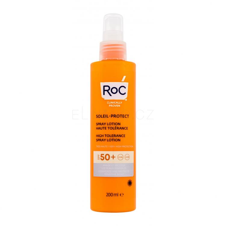 RoC Soleil-Protect High Tolerance SPF50+ Opalovací přípravek na tělo pro ženy 200 ml