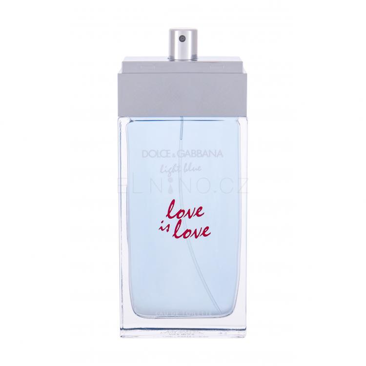 Dolce&amp;Gabbana Light Blue Love Is Love Toaletní voda pro ženy 100 ml tester
