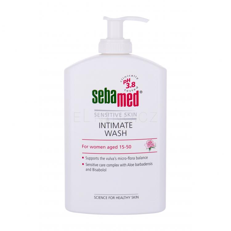 SebaMed Sensitive Skin Intimate Wash Age 15-50 Intimní hygiena pro ženy 400 ml