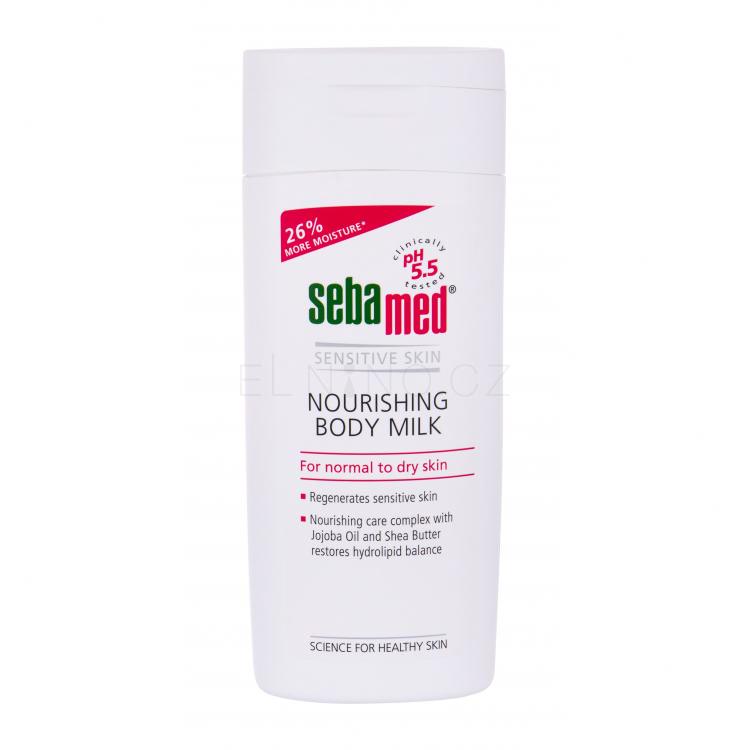 SebaMed Sensitive Skin Nourishing Tělové mléko pro ženy 200 ml