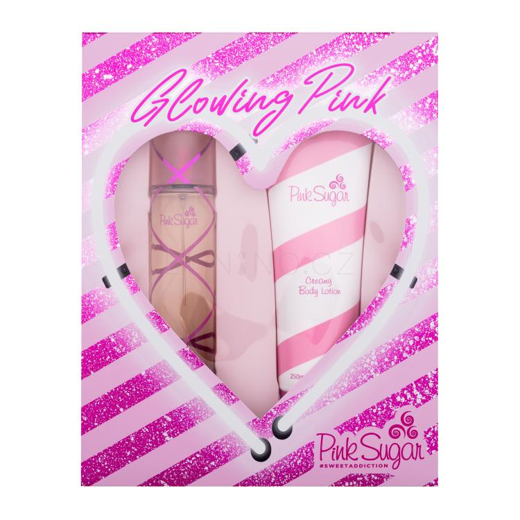 Pink Sugar Pink Sugar Dárková kazeta toaletní voda 100 ml + tělové mléko 250 ml
