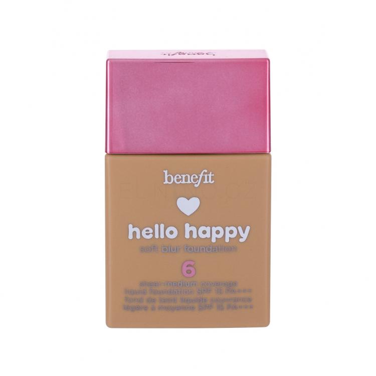 Benefit Hello Happy SPF15 Make-up pro ženy 30 ml Odstín 06 Medium warm