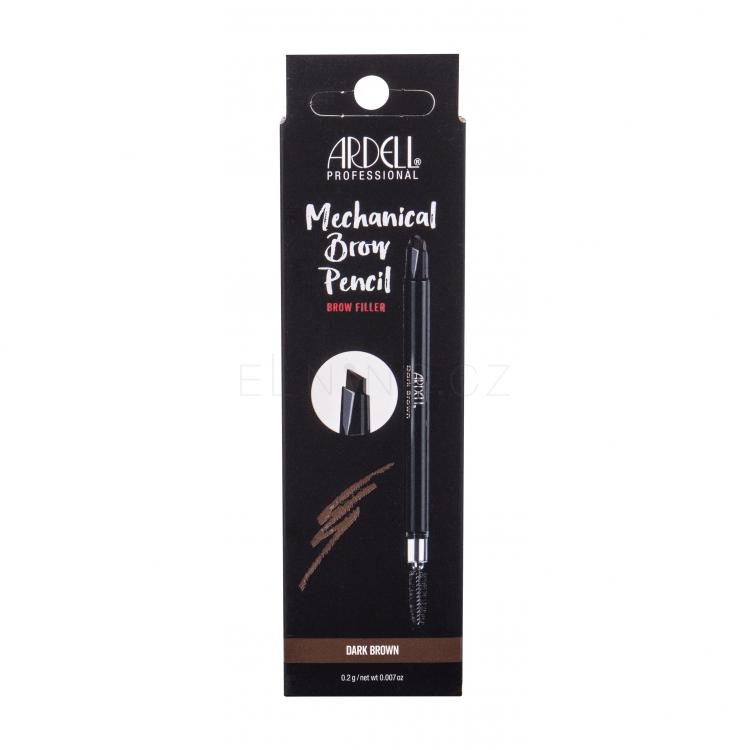 Ardell Mechanical Brow Tužka na obočí pro ženy 0,2 g Odstín Dark Brown