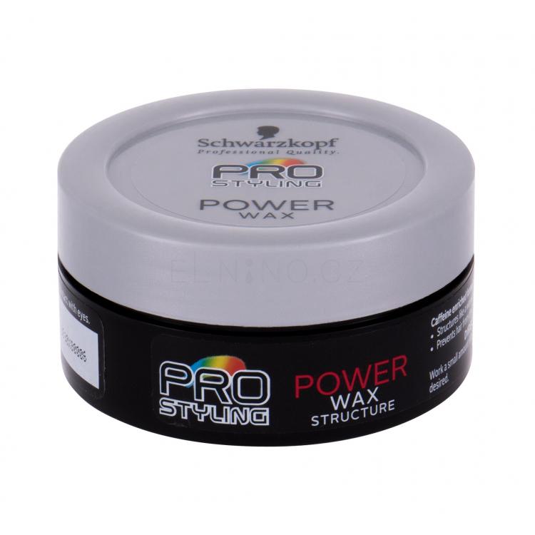Schwarzkopf Professional Pro Styling Power Wax Vosk na vlasy pro ženy 75 ml
