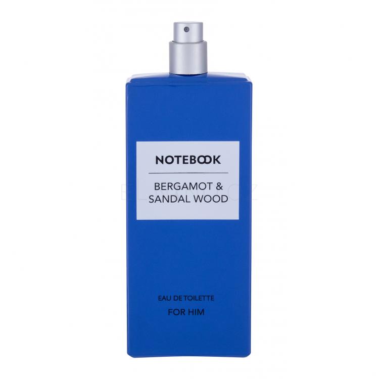 Notebook Fragrances Bergamot &amp; Sandal Wood Toaletní voda pro muže 100 ml tester
