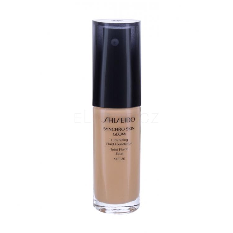 Shiseido Synchro Skin Glow SPF20 Make-up pro ženy 30 ml Odstín Golden 4