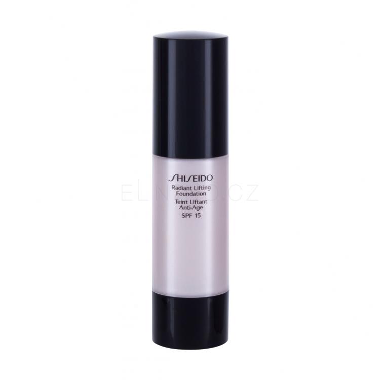 Shiseido Radiant Lifting Foundation SPF15 Make-up pro ženy 30 ml Odstín O40 Natural Fair Ochre