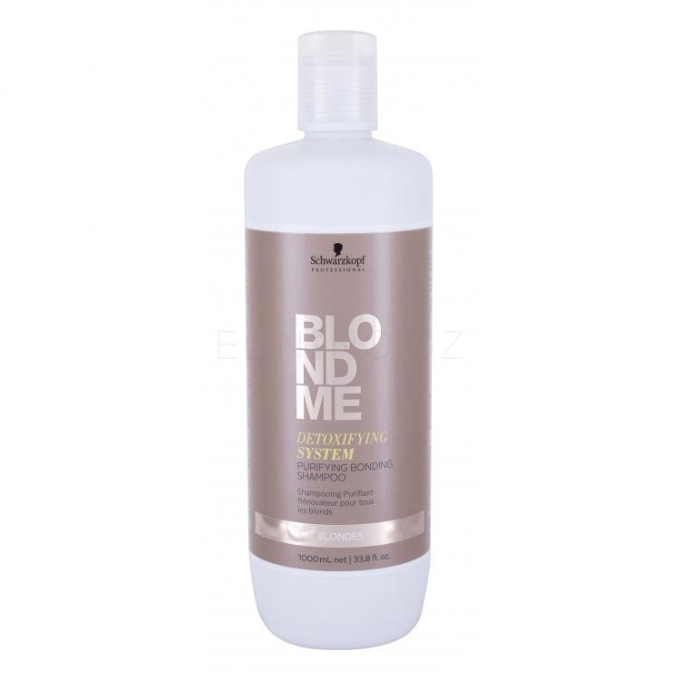 Schwarzkopf Professional Blond Me Purifying Bonding Shampoo Šampon pro ženy 1000 ml Odstín All Blondes
