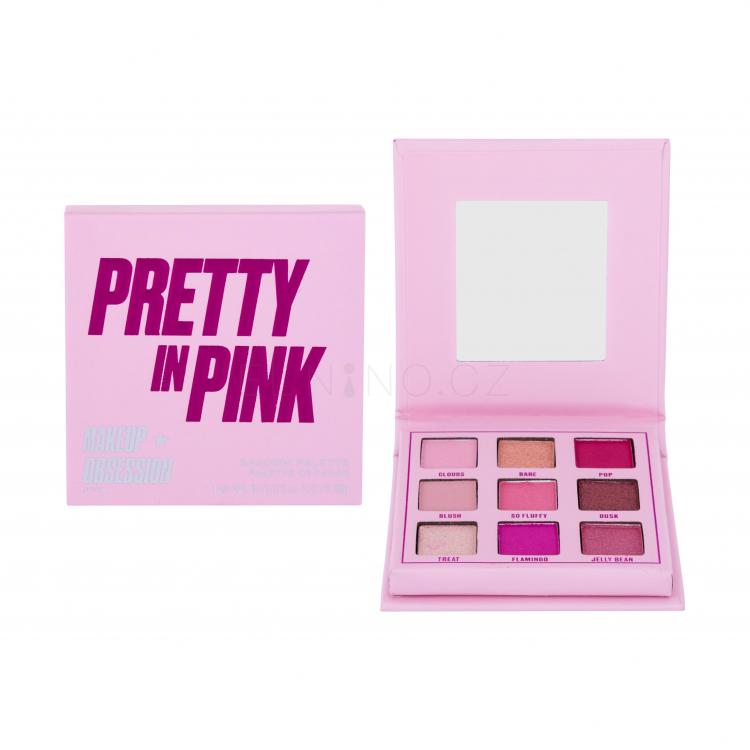Makeup Obsession Pretty In Pink Oční stín pro ženy 3,42 g