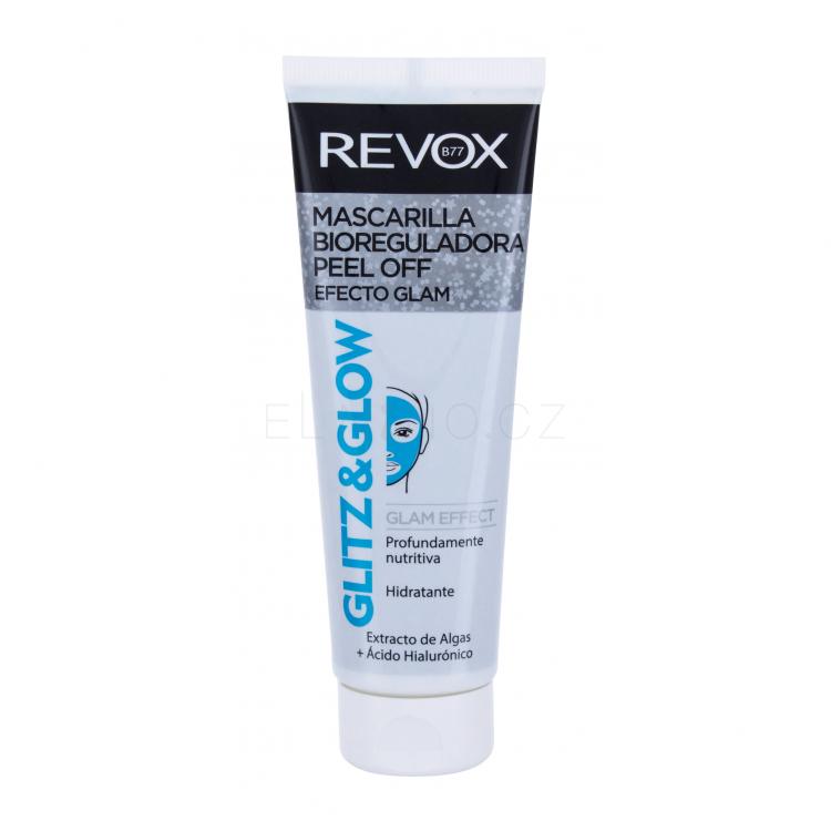 Revox Glitz &amp; Glow Blue Bioregulating Pleťová maska pro ženy 80 ml