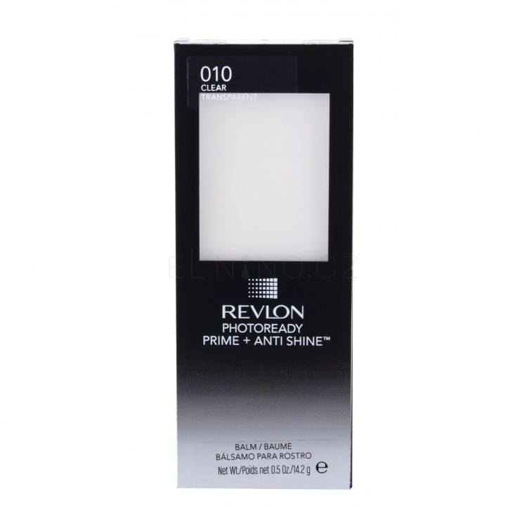 Revlon Photoready Prime + Anti-Shine Báze pod make-up pro ženy 14,2 g Odstín 010 Clear