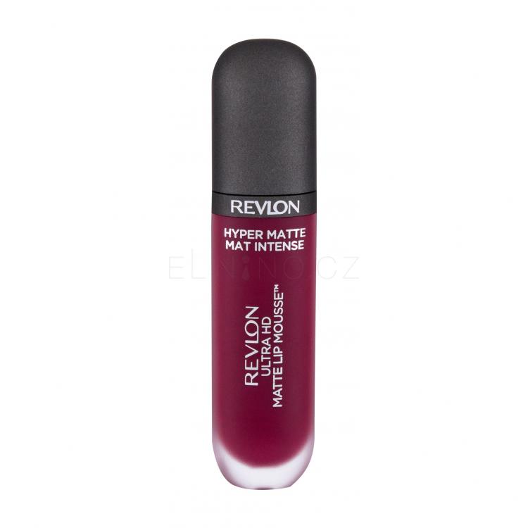 Revlon Ultra HD Matte Lip Mousse Rtěnka pro ženy 5,9 ml Odstín 820 Crimson Sky