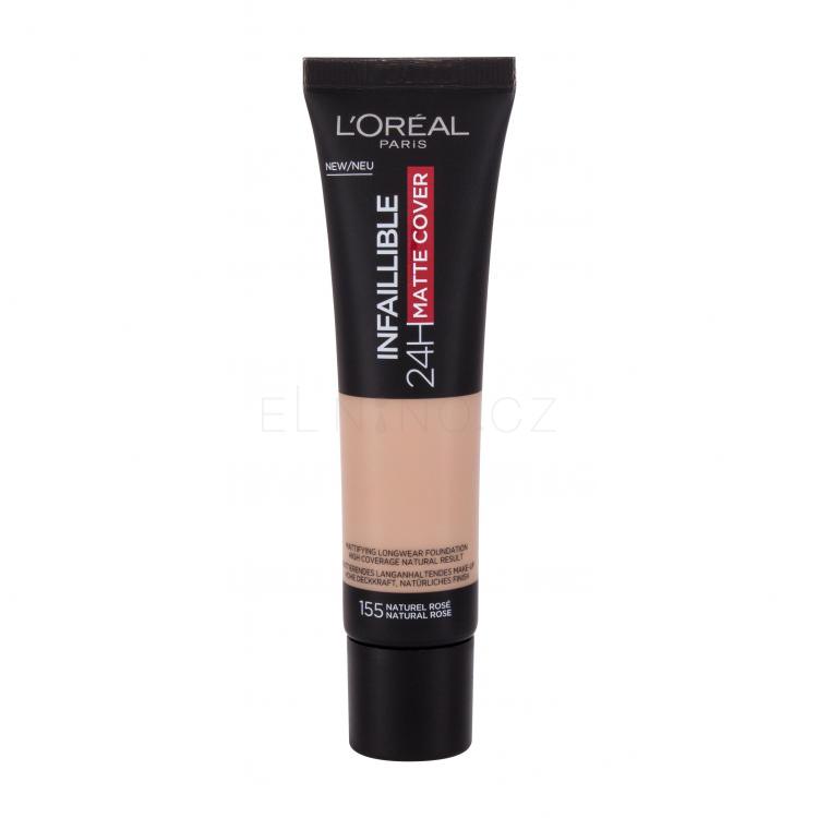 L'Oréal Paris Infaillible 32H Matte Cover SPF25 Make-up pro ženy 30 ml Odstín 155