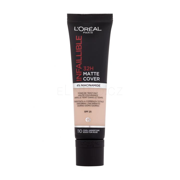 L'Oréal Paris Infaillible 32H Matte Cover SPF25 Make-up pro ženy 30 ml Odstín 110