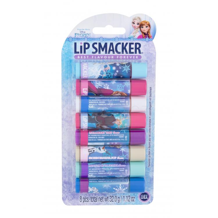 Lip Smacker Disney Frozen Lip Balm Dárková kazeta balzám na rty 8 x 4 g