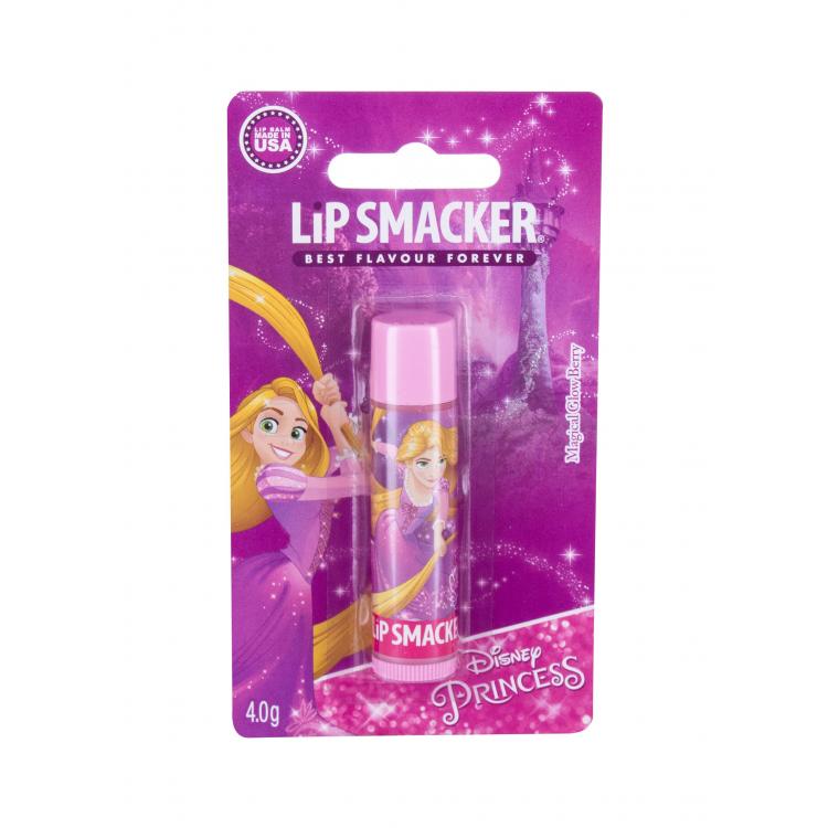 Lip Smacker Disney Princess Rapunzel Magical Glow Berry Balzám na rty pro děti 4 g