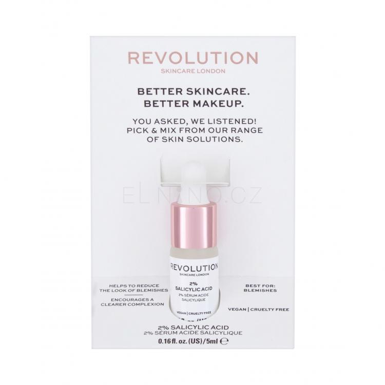 Revolution Skincare Skincare 2% Salicylic Acid Pleťové sérum pro ženy 5 ml