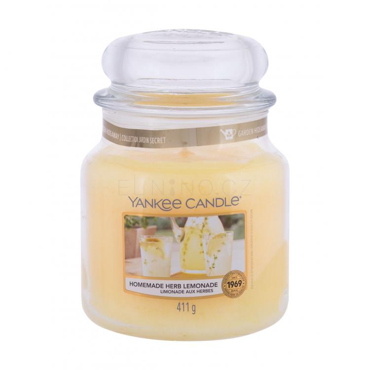 Yankee Candle Homemade Herb Lemonade Vonná svíčka 411 g