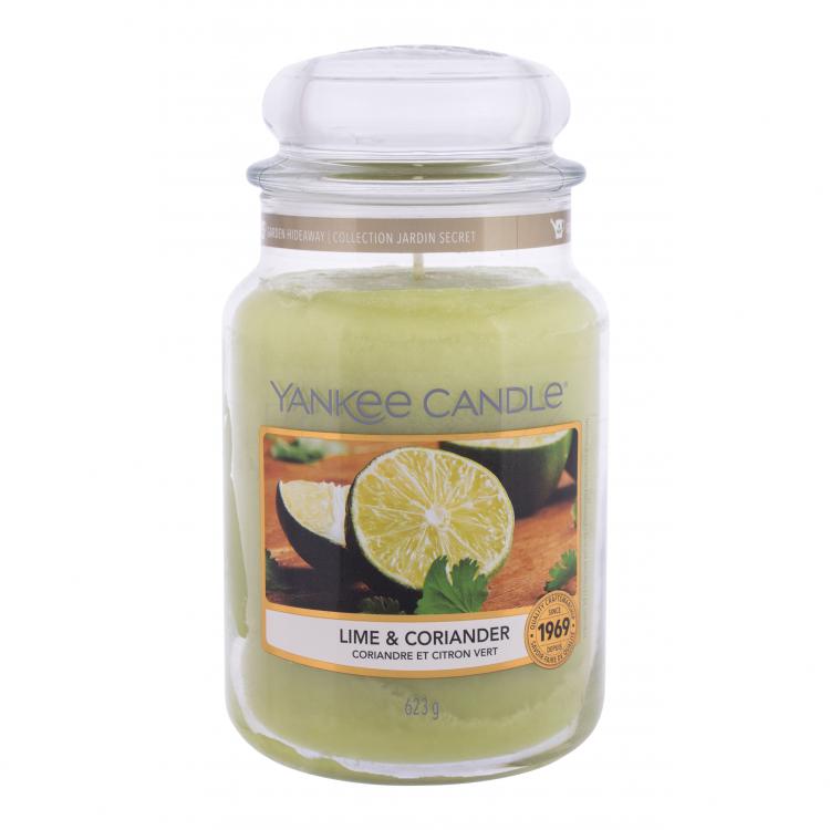Yankee Candle Lime &amp; Coriander Vonná svíčka 623 g