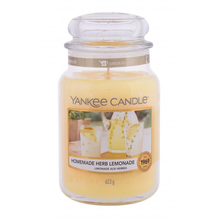 Yankee Candle Homemade Herb Lemonade Vonná svíčka 623 g