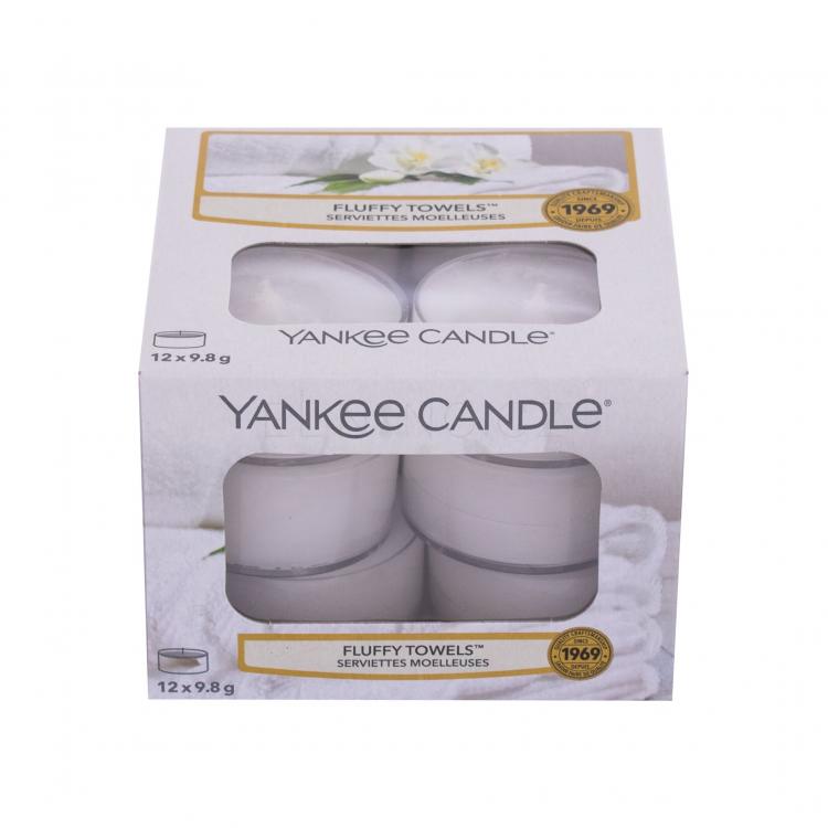 Yankee Candle Fluffy Towels Vonná svíčka 117,6 g