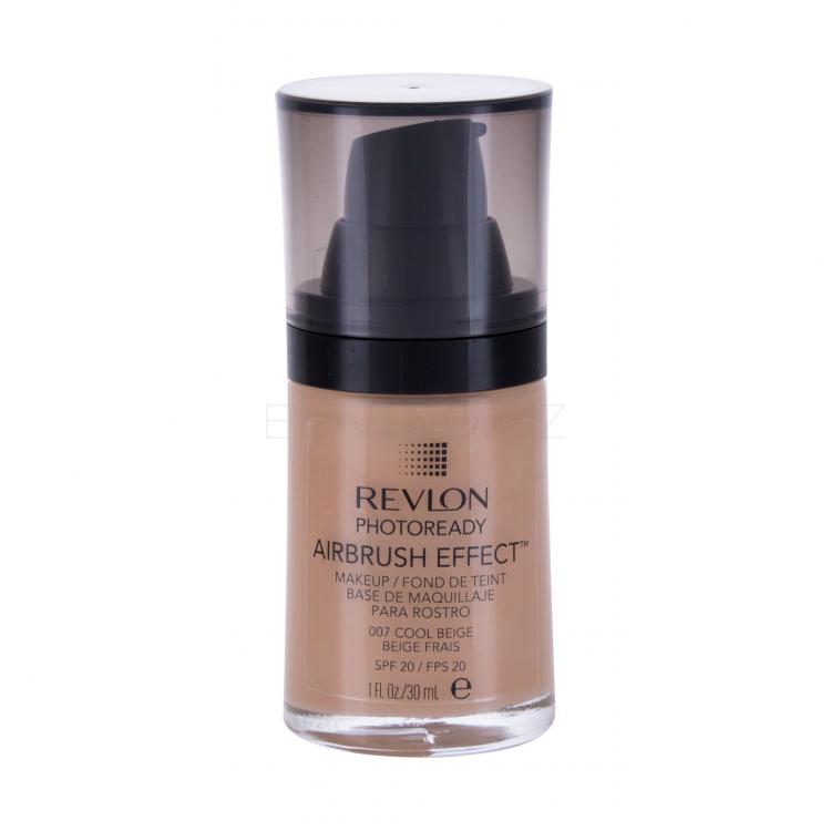 Revlon Photoready Airbrush Effect SPF20 Make-up pro ženy 30 ml Odstín 007 Cool Beige