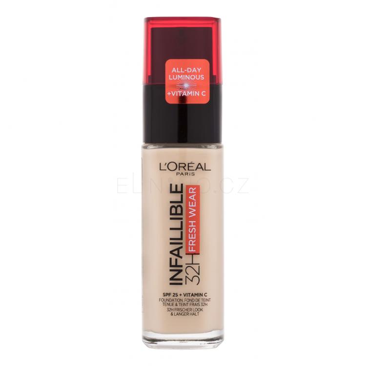 L&#039;Oréal Paris Infaillible 32H Fresh Wear SPF25 Make-up pro ženy 30 ml Odstín 15