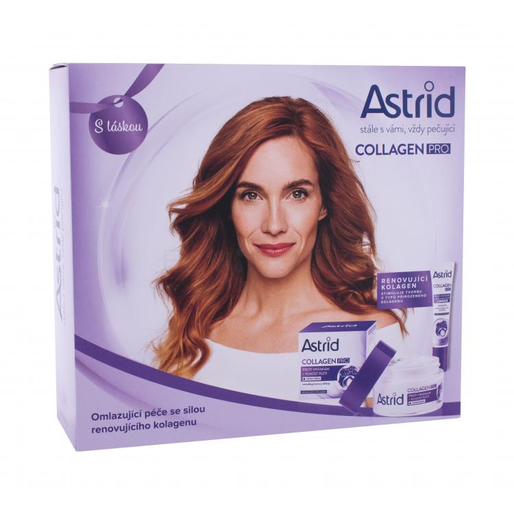 Astrid Collagen PRO Dárková kazeta denní pleťová péče Collagen PRO 50 ml + oční krém Collagen PRO 15 ml