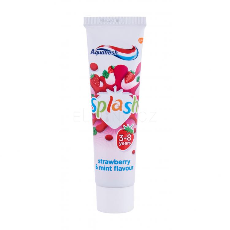 Aquafresh Splash Strawberry Zubní pasta pro děti 50 ml