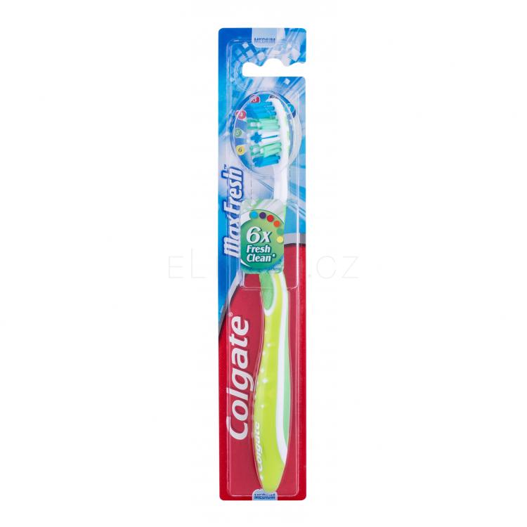 Colgate Max Fresh Medium Klasický zubní kartáček 1 ks