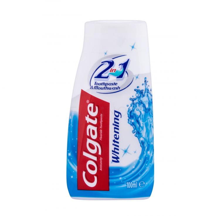 Colgate Whitening Toothpaste &amp; Mouthwash Zubní pasta 100 ml