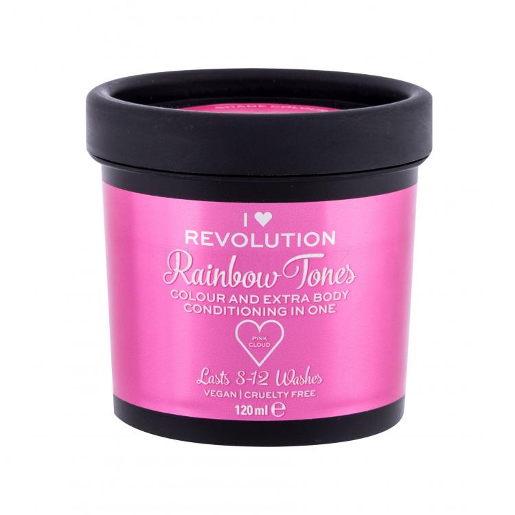 I Heart Revolution Rainbow Tones Barva na vlasy pro ženy 120 ml Odstín Pink Cloud