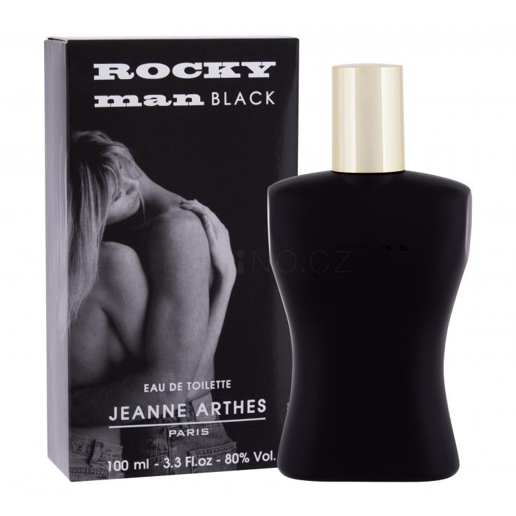 Jeanne Arthes Rocky Man Black Toaletní voda pro muže 100 ml