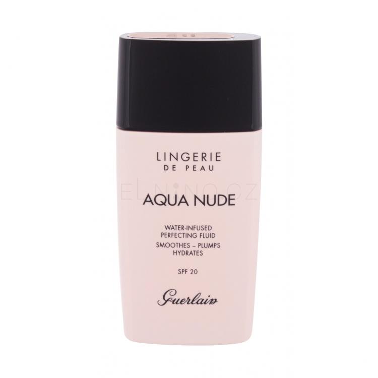 Guerlain Lingerie De Peau Aqua Nude SPF20 Make-up pro ženy 30 ml Odstín 04N Moyen Medium tester