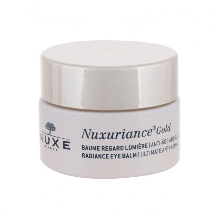 NUXE Nuxuriance Gold Radiance Eye Balm Oční gel pro ženy 15 ml