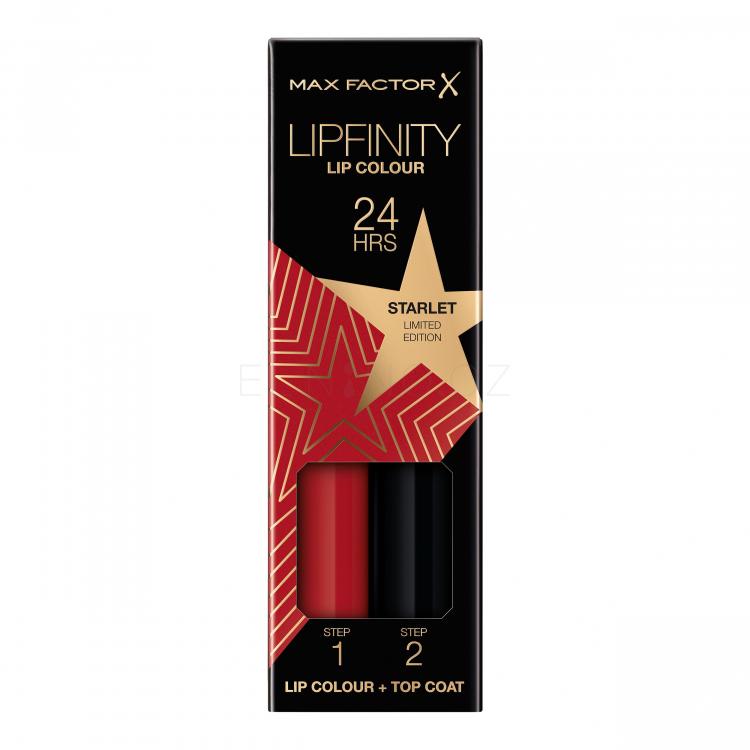 Max Factor Lipfinity 24HRS Lip Colour Rtěnka pro ženy 4,2 g Odstín 88 Starlet