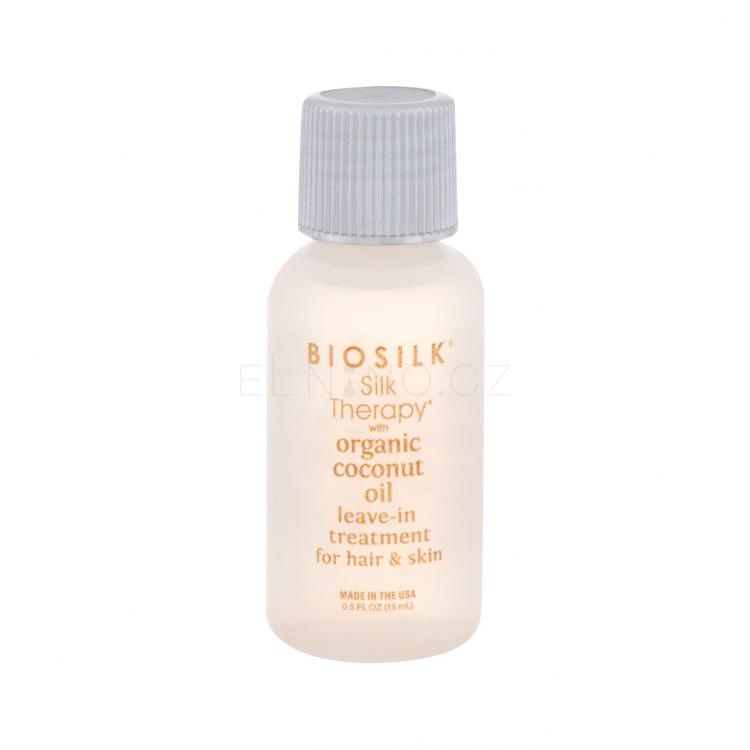 Farouk Systems Biosilk Silk Therapy Coconut Oil Olej na vlasy pro ženy 15 ml