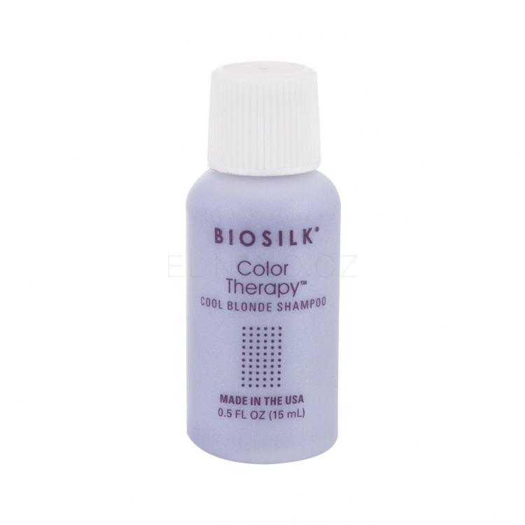 Farouk Systems Biosilk Color Therapy Cool Blonde Šampon pro ženy 15 ml