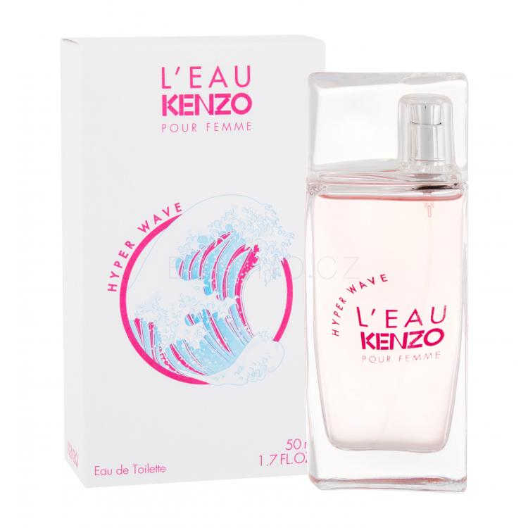 KENZO L´Eau Kenzo Pour Femme Hyper Wave Toaletní voda pro ženy 50 ml