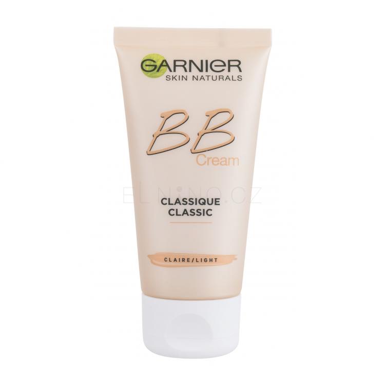 Garnier Skin Naturals Classic BB krém pro ženy 50 ml Odstín Light