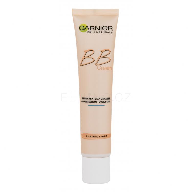 Garnier Skin Naturals Combination To Oily Skin BB krém pro ženy 40 ml Odstín Light