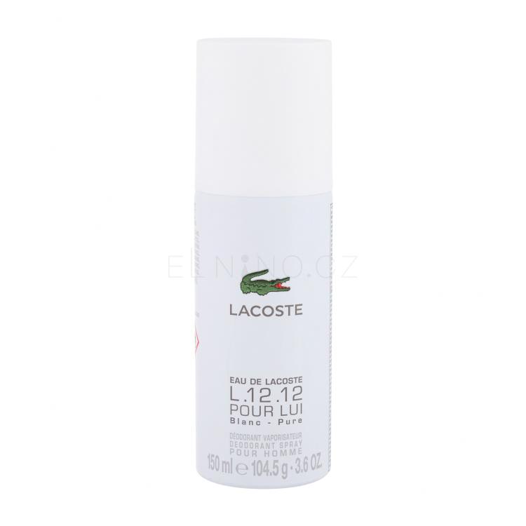 Lacoste L.12.12 Blanc Deodorant pro muže 150 ml