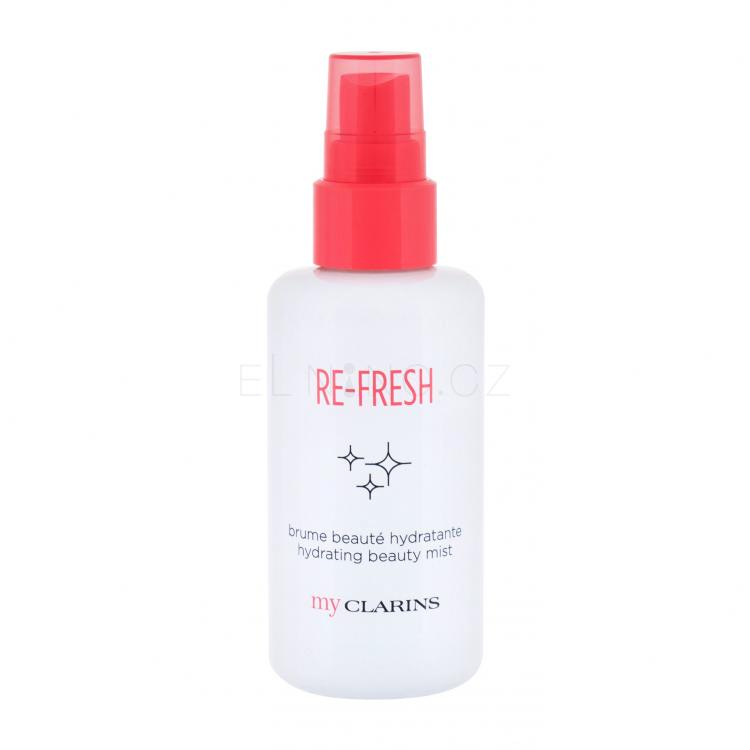 Clarins Re-Fresh Hydrating Beauty Mist Pleťová voda a sprej pro ženy 100 ml