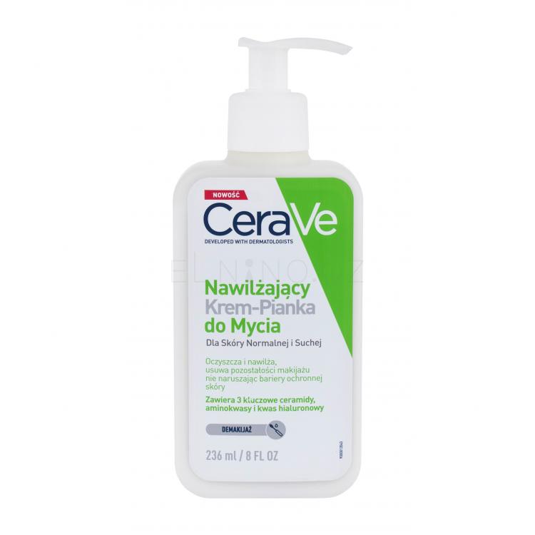 CeraVe Facial Cleansers Hydrating Cream-to-Foam Čisticí krém pro ženy 236 ml