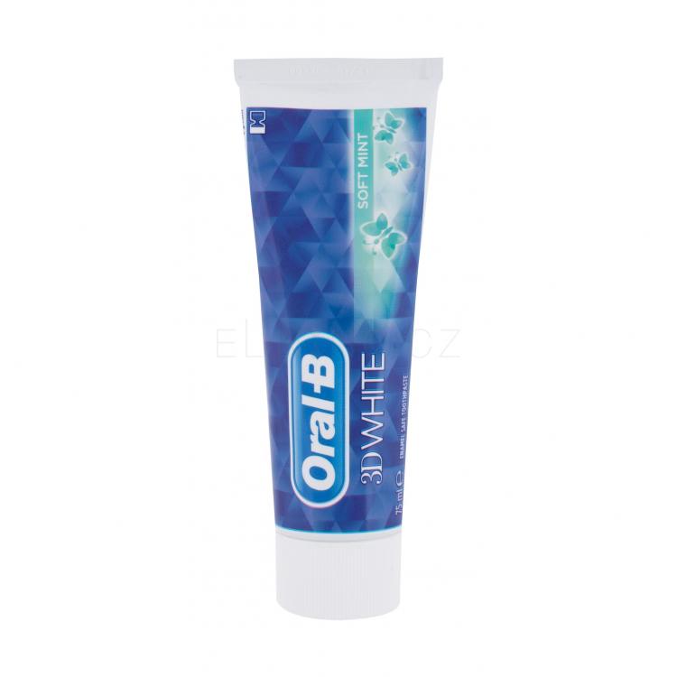 Oral-B 3D White Soft Mint Zubní pasta 75 ml