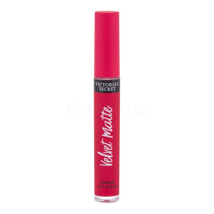 Victoria´s Secret Velvet Matte Cream Lip Stain Rtěnka pro ženy 3,1 g Odstín Impulsive