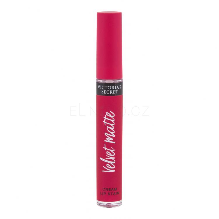Victoria´s Secret Velvet Matte Cream Lip Stain Rtěnka pro ženy 3,1 g Odstín Obsessed