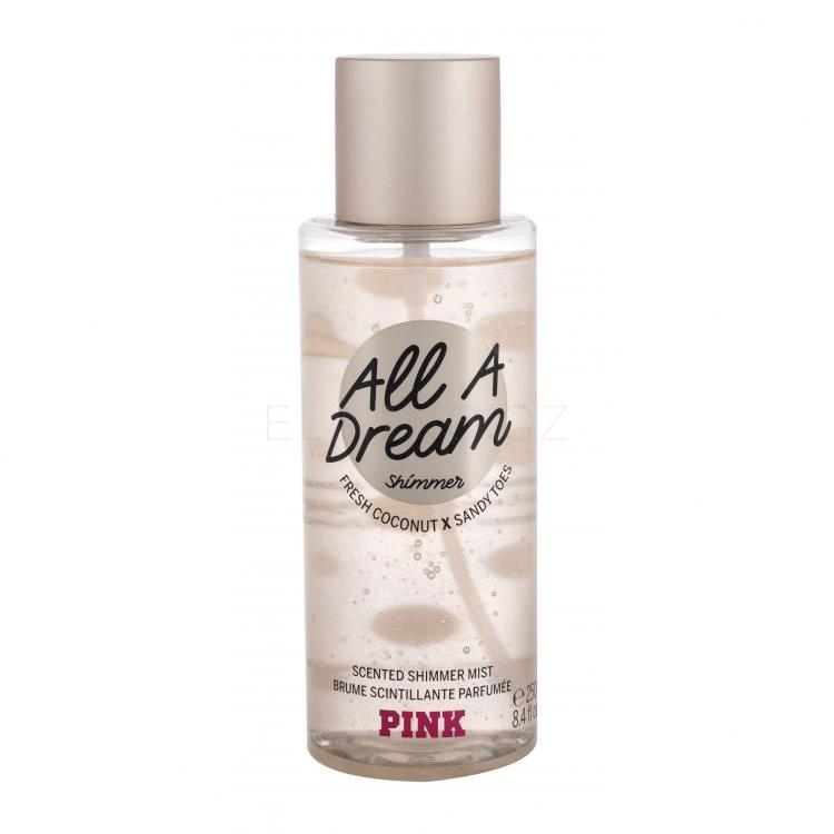 Pink All a Dream Shimmer Tělový sprej pro ženy 250 ml