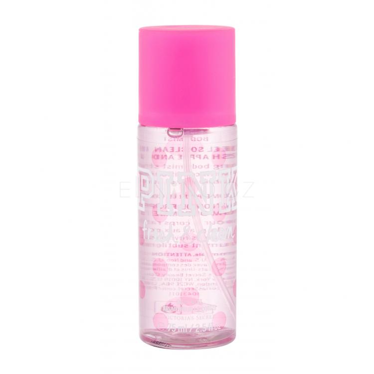 Pink Fresh &amp; Clean Tělový sprej pro ženy 75 ml